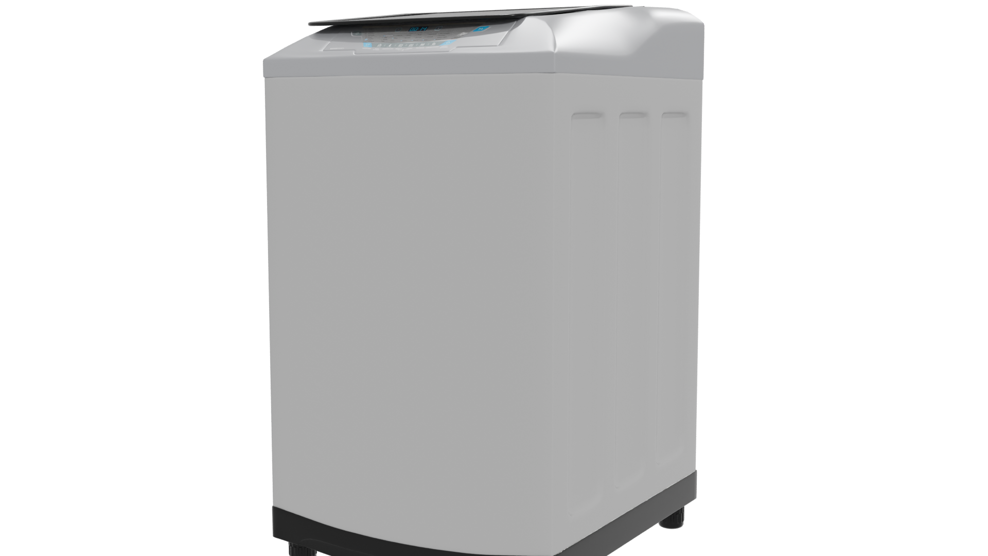 Stylish Top-Loading Washing Machine - Professional 3D Model Render 12