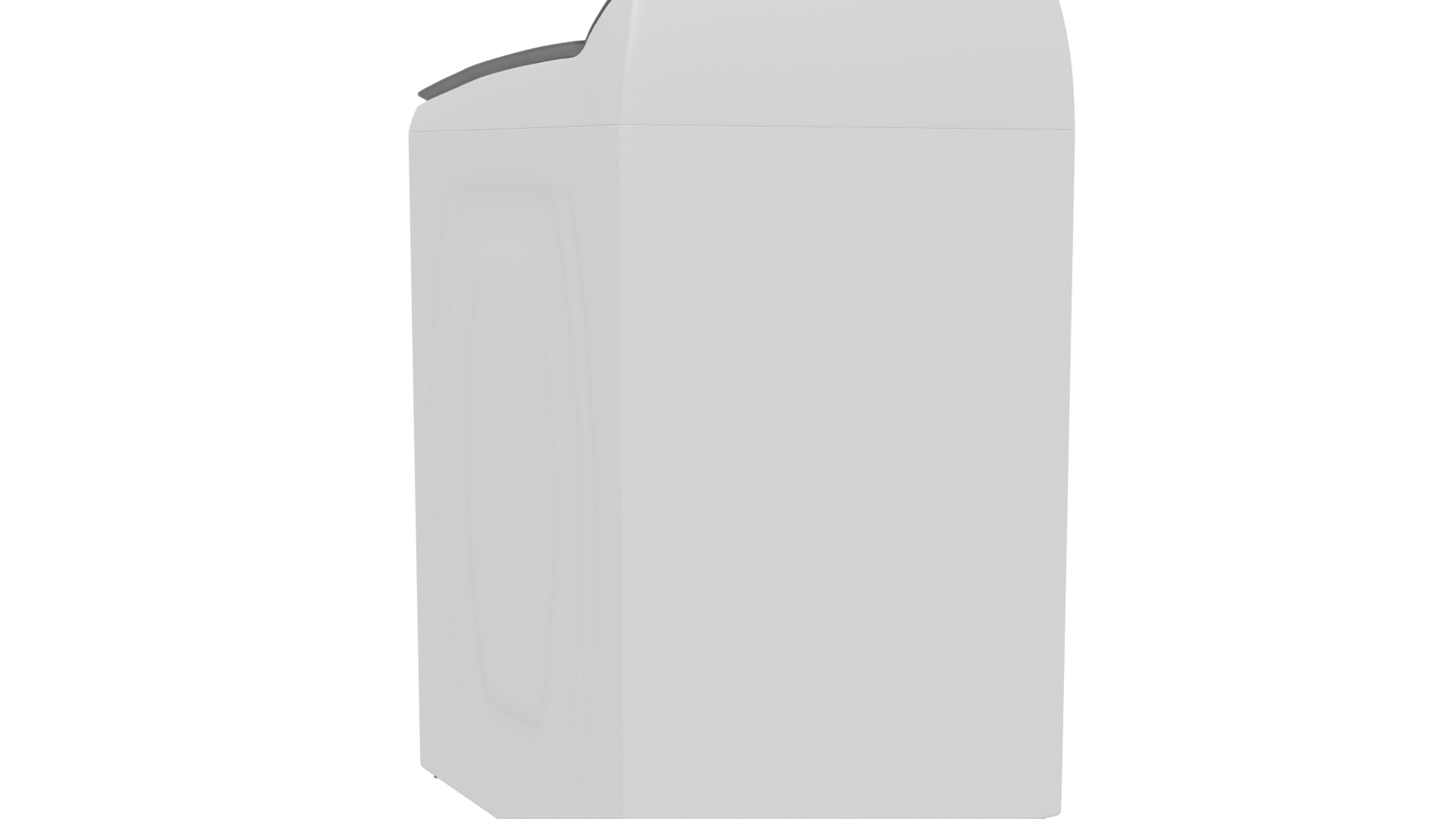 Top-Load Washing Machine 3D Model - Professional 3D Model Render 4