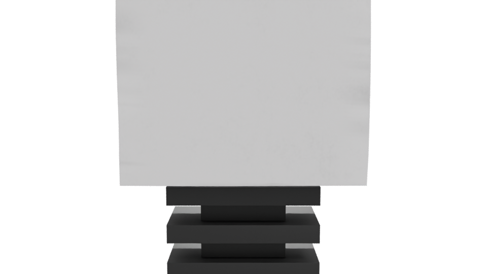 Minimalist Display Stand Model - Professional 3D Model Render 11