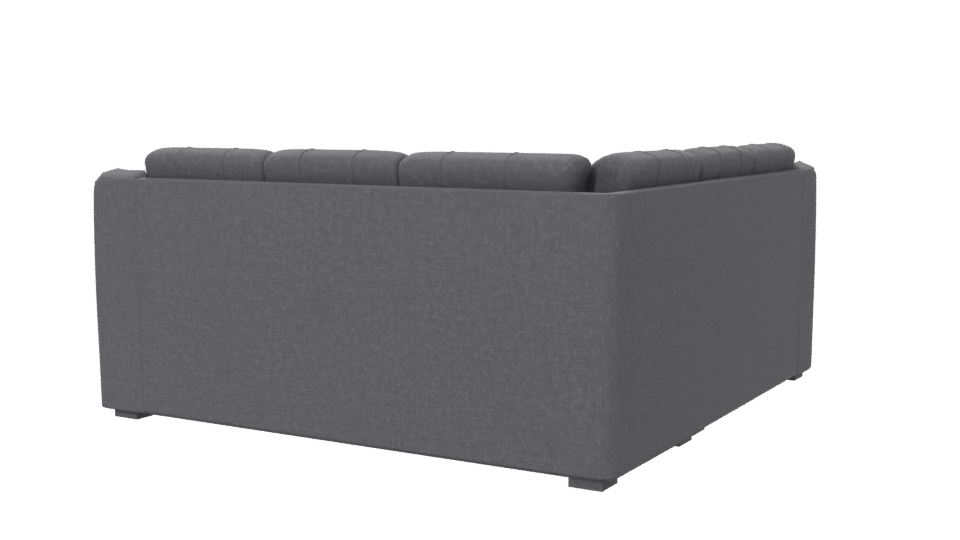 Stylish Corner Sofa Design 3D - Professional 3D Model Render 6