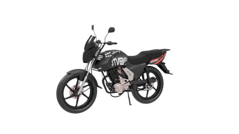 MOTO Vento Urban 200 cc Model - Professional 3D Model Render 4