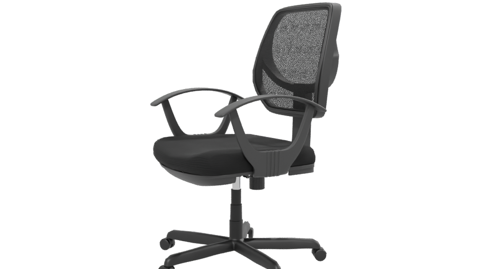 Contemporary Ergonomic Office Chair 3D Model - Professional 3D Model Render 13