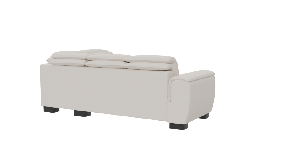 Elegant Modern Sectional Sofa 3D - Professional 3D Model Render 6