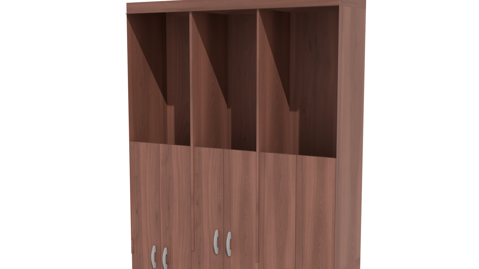 Elegant Wooden Wardrobe 3D Model - Professional 3D Model Render 12
