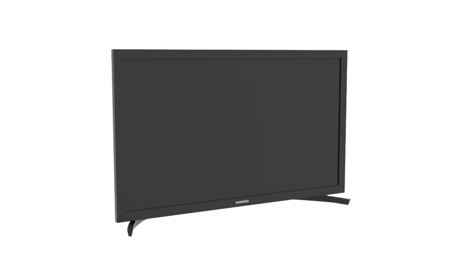 Realistic Flat Screen Television - Professional 3D Model Render 10