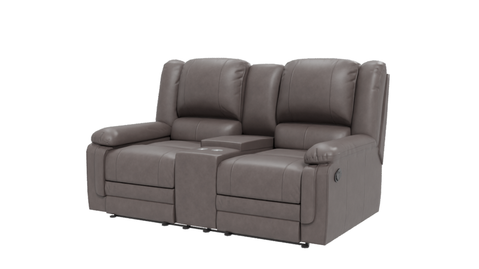 Reclining Love Seat Sofa 3D - Professional 3D Model Render 12