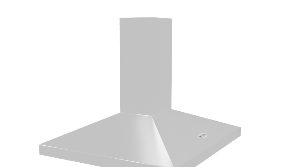 Stylish Kitchen Hood 3D Model - Professional 3D Model Render 9