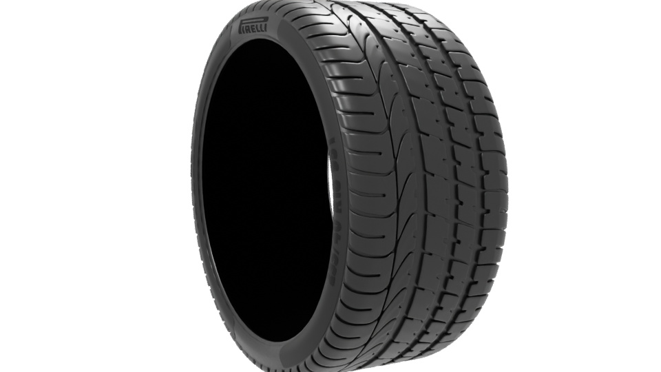 High-Performance Racing Tire 3D Model - Professional 3D Model Render 7