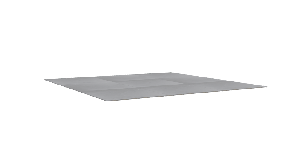 Stylized Gray Floor Tile Set - Professional 3D Model Render 13