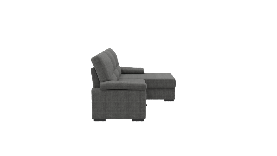 Modern L-Shaped Sofa 3D Model - Professional 3D Model Render 8