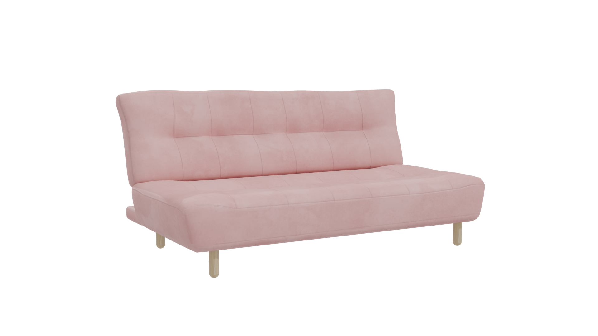 Stylish Pink Sofa Model - Professional 3D Model Render 10