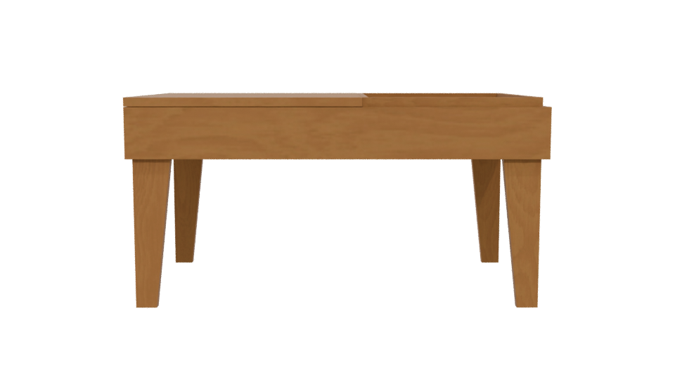 Stylish Modern Coffee Table 3D - Professional 3D Model Render 5