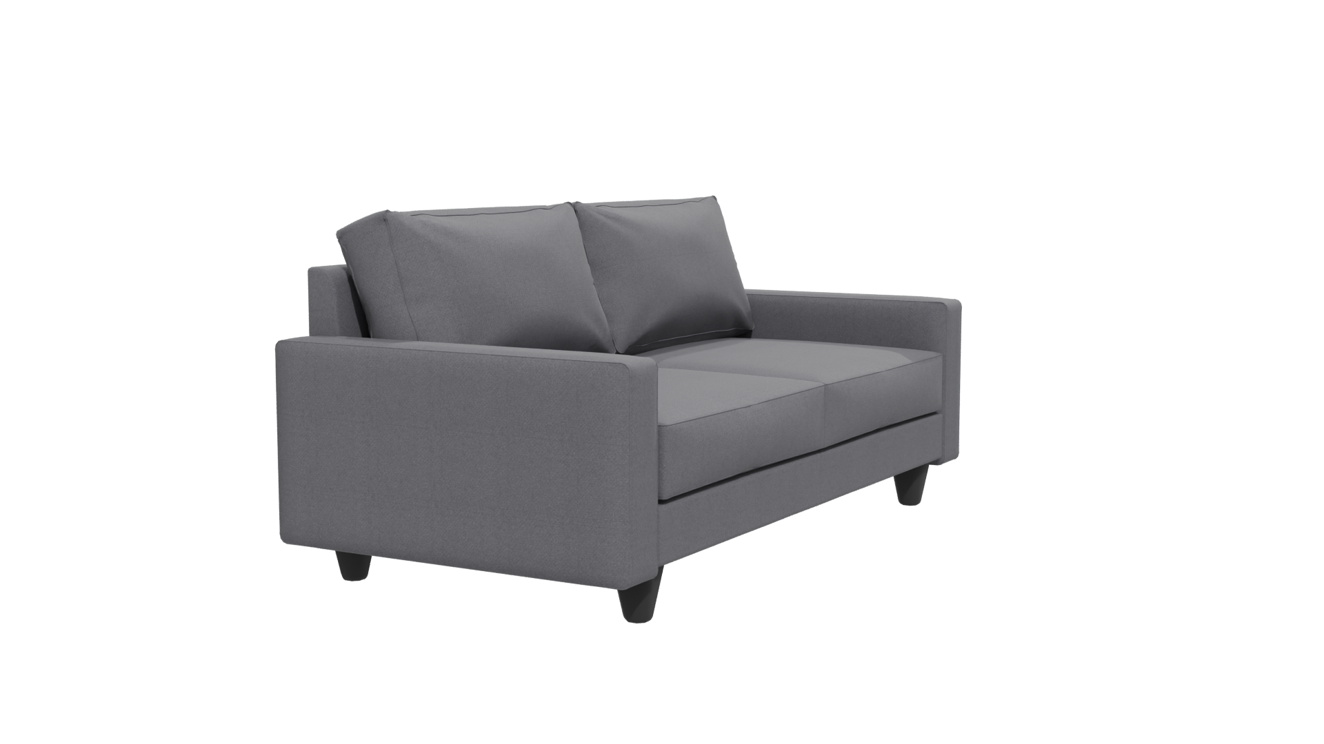 Contemporary Fabric Sofa 3D Model - Professional 3D Model Render 12