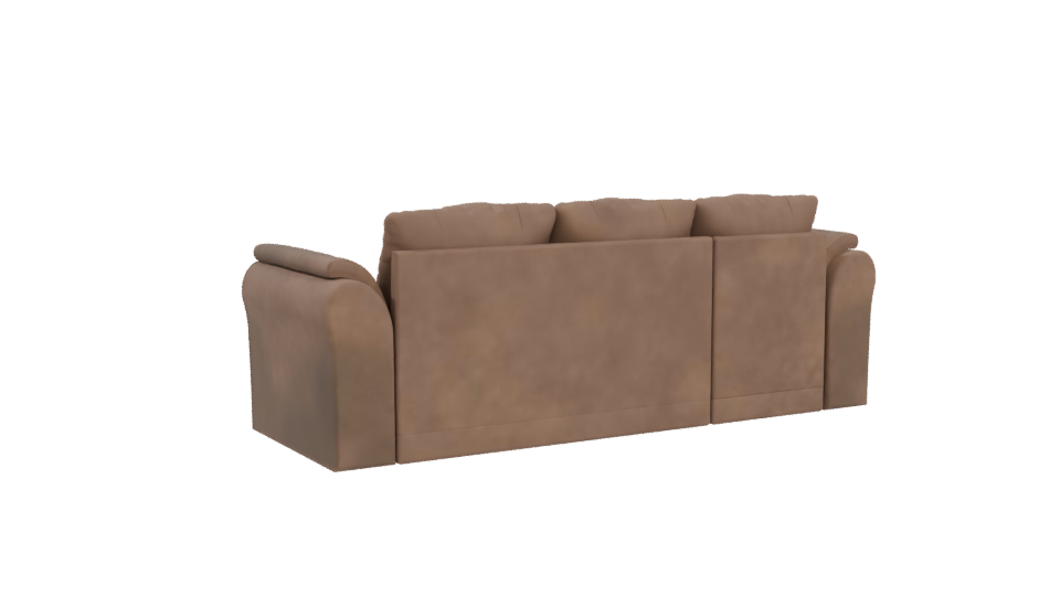 Stylish Corner Sofa 3D Model - Professional 3D Model Render 4