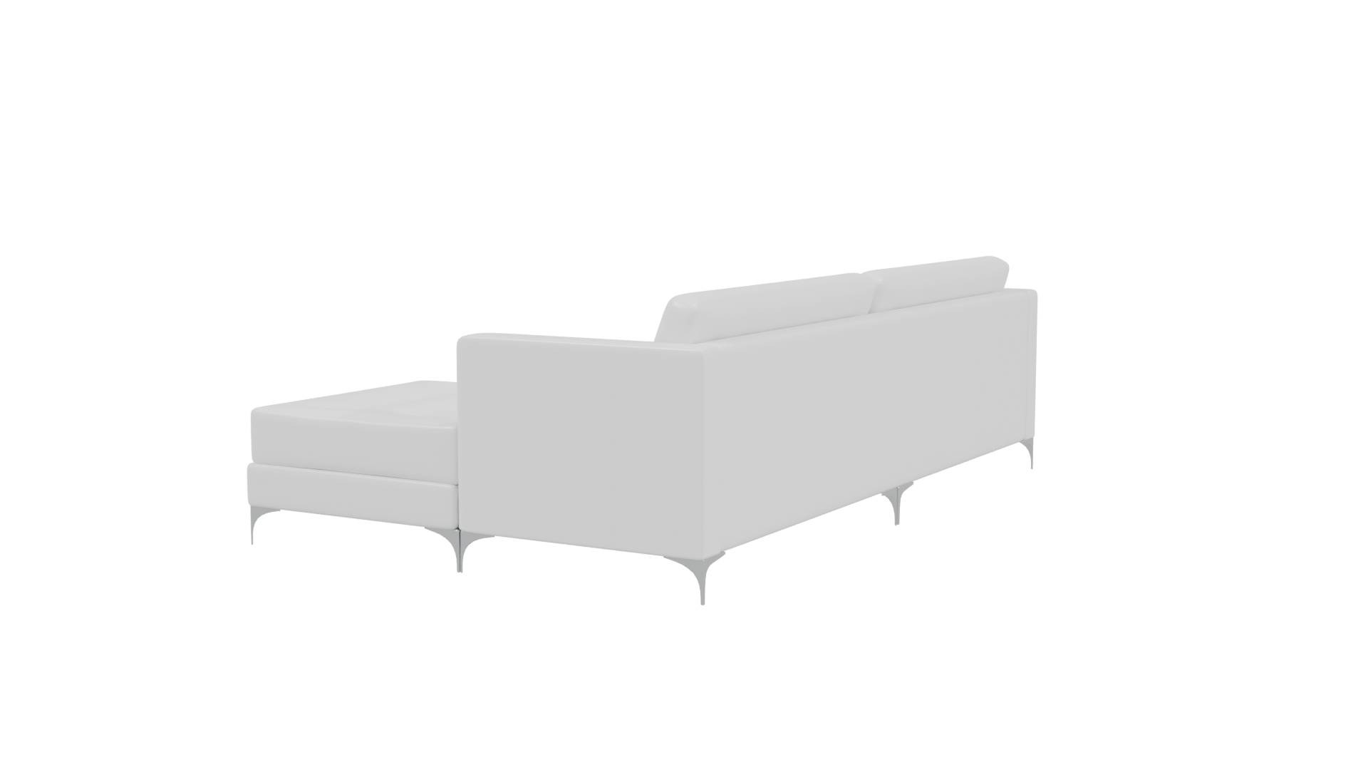 Stylish Minimalist Sofa Set - Professional 3D Model Render 3