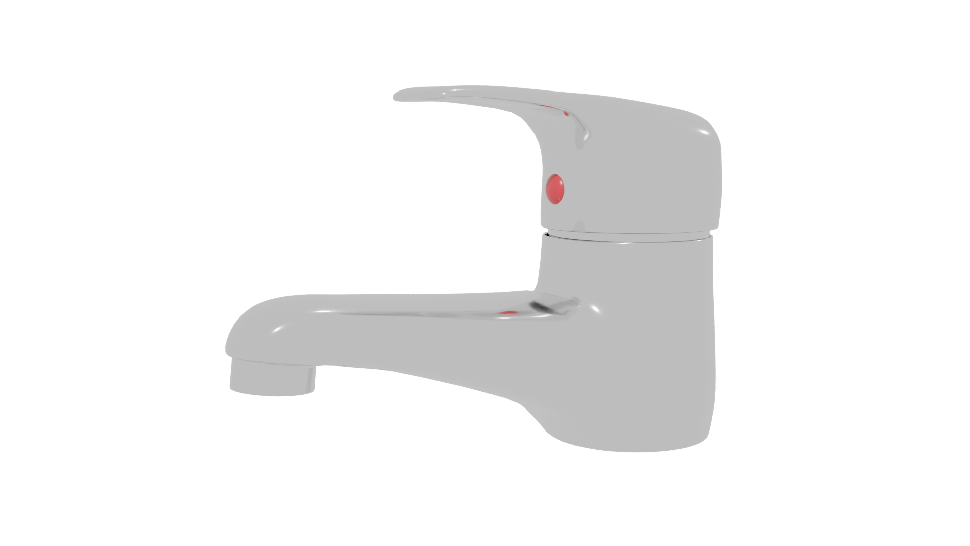 Sleek Metallic Beverage Bottle 3D Model - Professional 3D Model Render 25