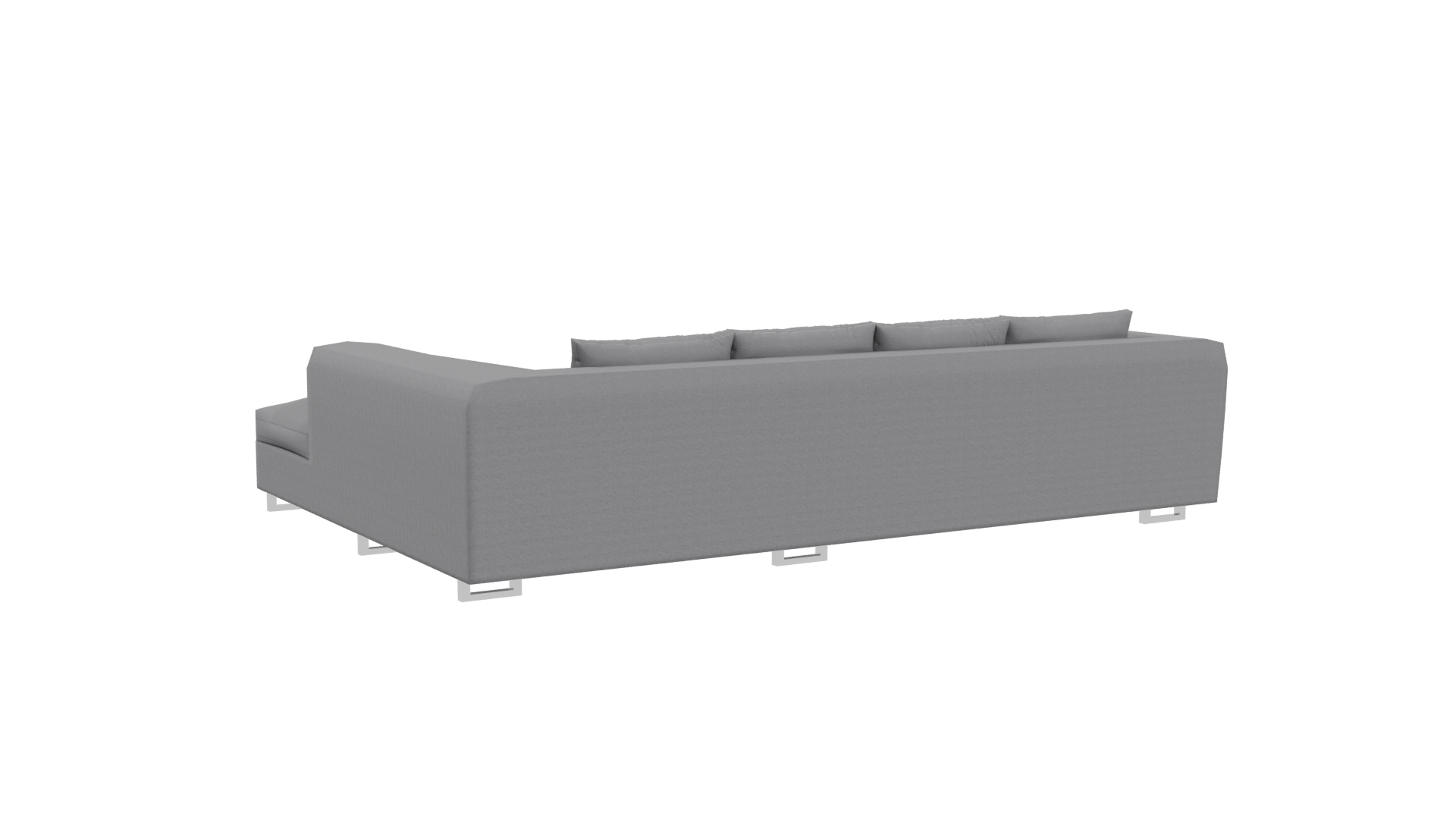 Modern Sectional Sofa 3D Model - Professional 3D Model Render 19