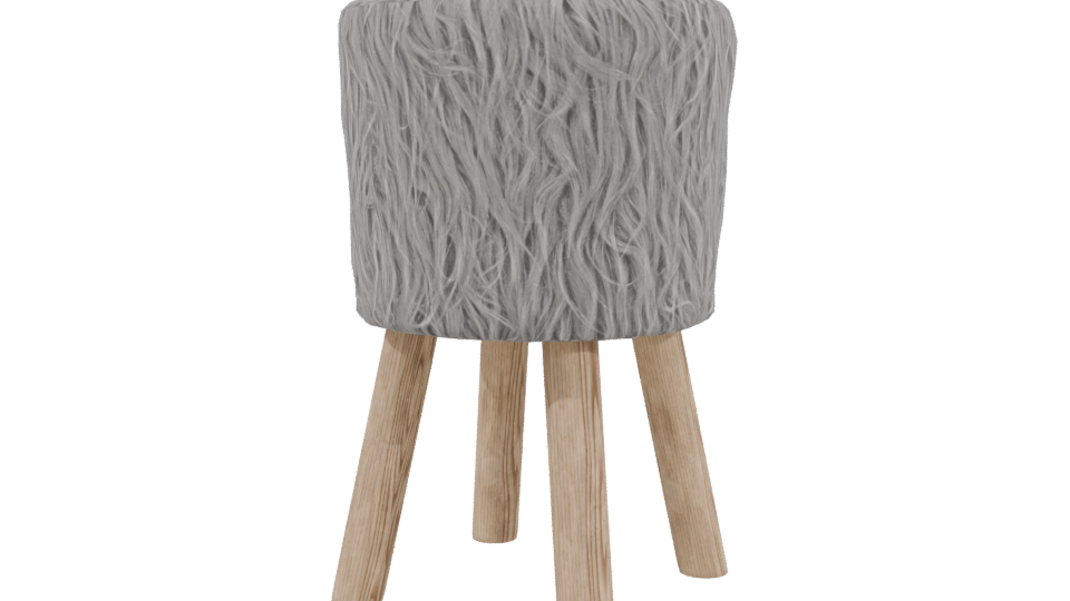 Textured Decorative Plant Pot 3D Model - Professional 3D Model Render 3