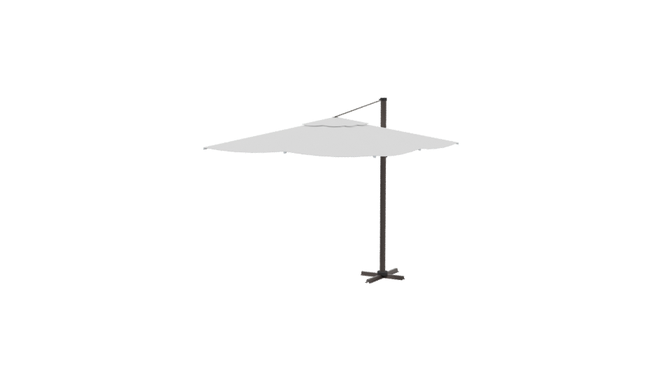 Stylish Outdoor Canopy Sun Shade 3D Model - Professional 3D Model Render 3