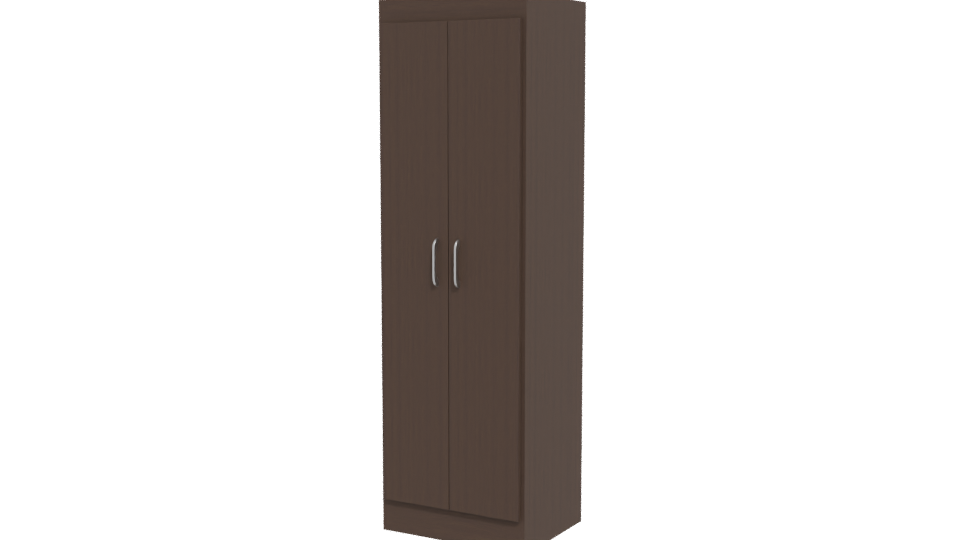 Stylish Wooden Storage Cabinet 3D - Professional 3D Model Render 12