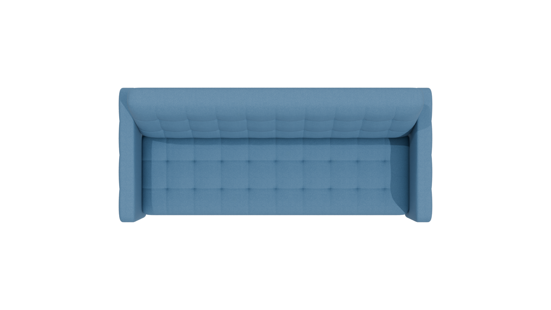 Blue Futon Sofa Model 3D - Professional 3D Model Render 12
