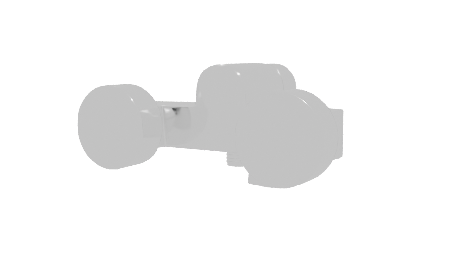 Modern Shower Faucet 3D Model - Professional 3D Model Render 6