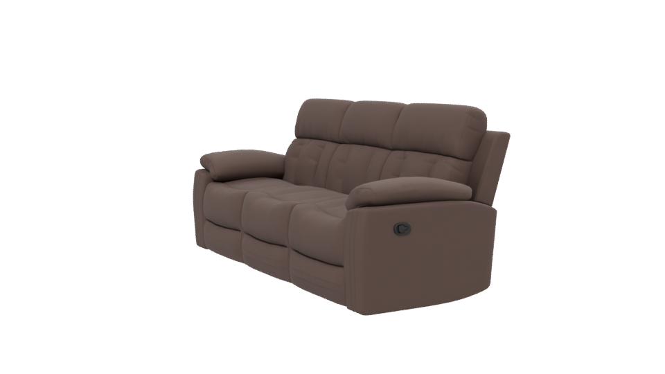 Stylish Leather Sofa 3D Model - Professional 3D Model Render 13