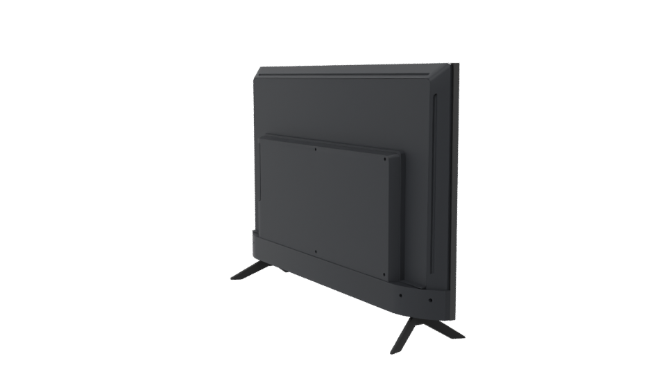 Sleek Flat Screen TV Model - Professional 3D Model Render 7