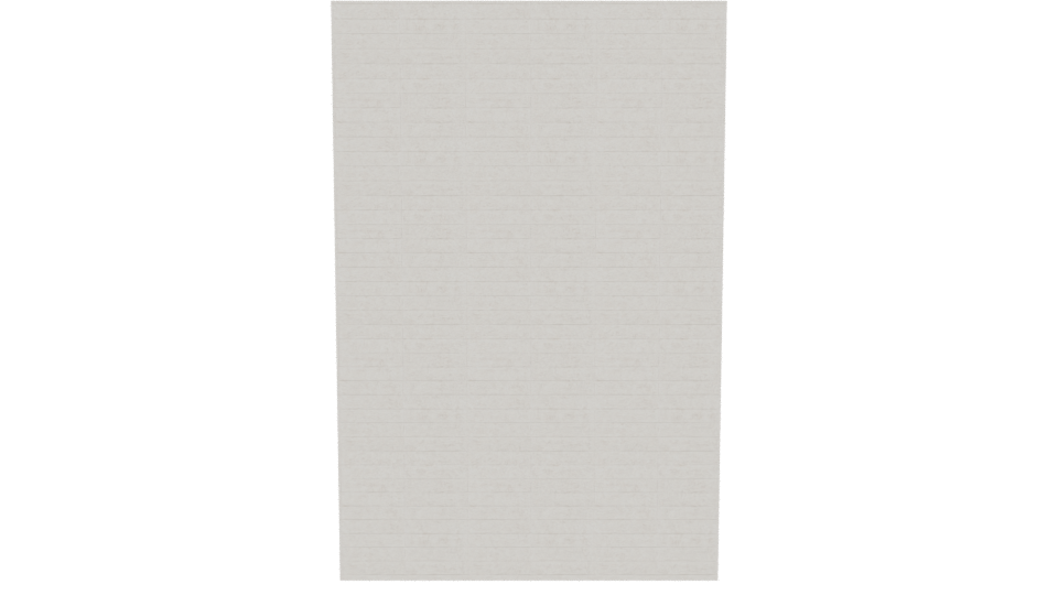 Stylized Textured Wall Panel 3D - Professional 3D Model Render 5