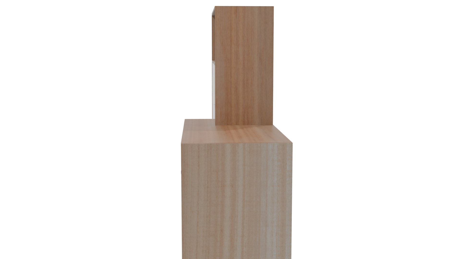 Stylish Modern Work Desk 3D - Professional 3D Model Render 2