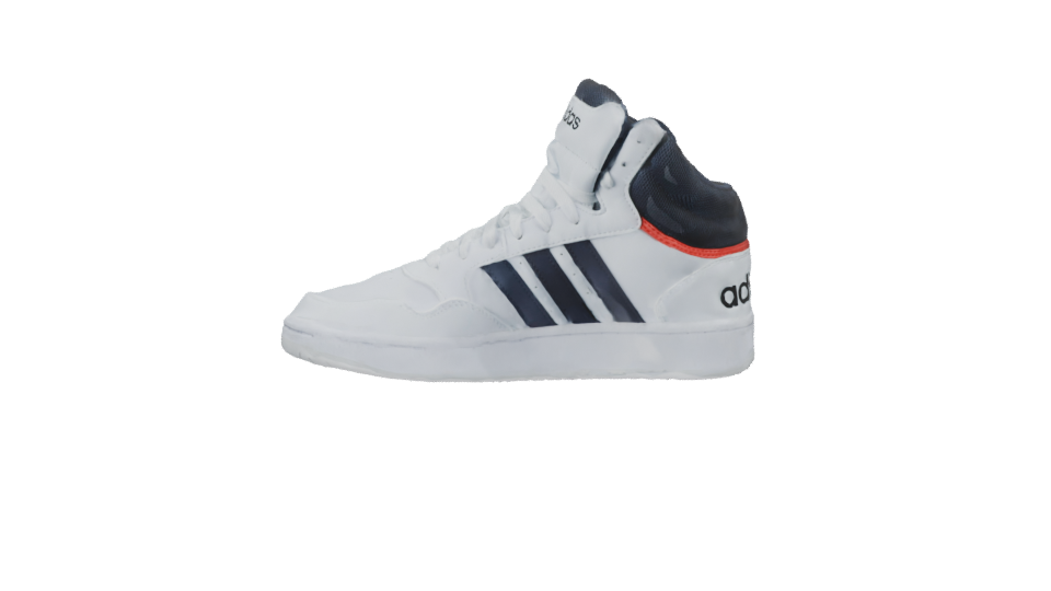 Stylish High-Top Sneakers Model - Professional 3D Model Render 2