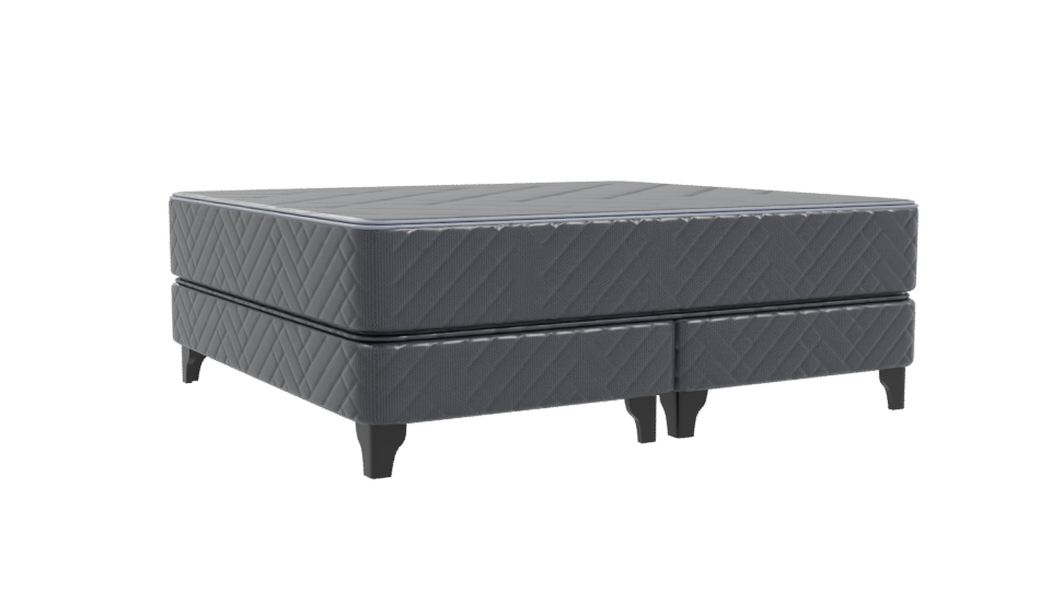 Stylish King Size Bed Model - Professional 3D Model Render 10