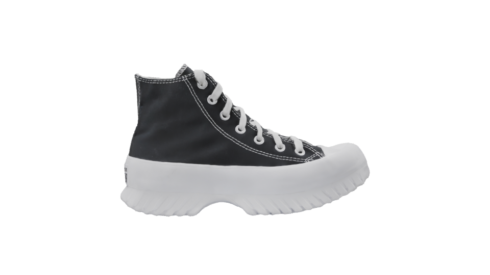 Stylish High-Top Sneakers 3D Model - Professional 3D Model Render 8