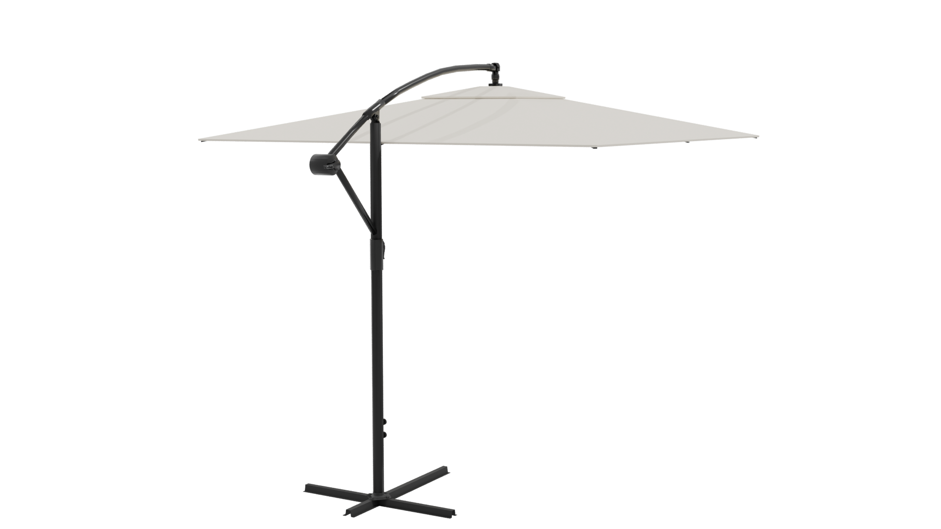 Stylish Outdoor Umbrella 3D Model - Professional 3D Model Render 21