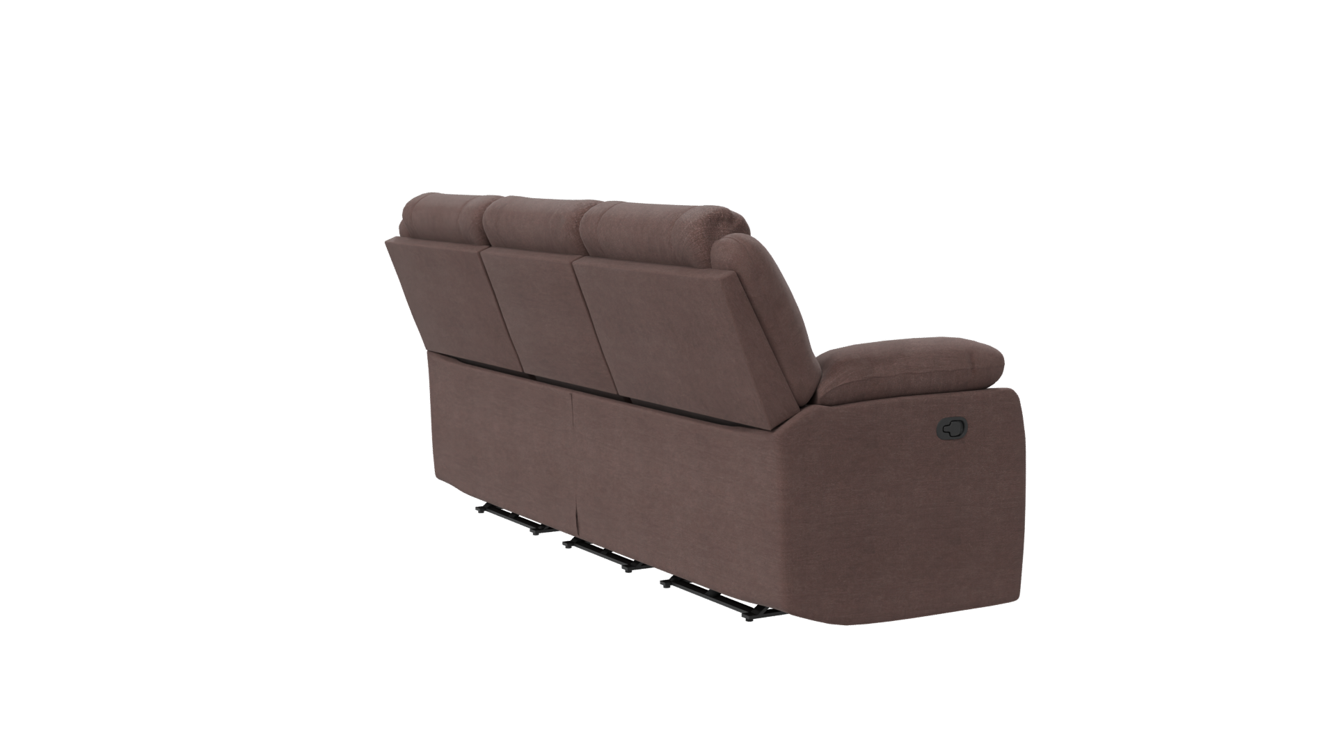 Reclinable Microfiber Sofa 3D Model - Professional 3D Model Render 7
