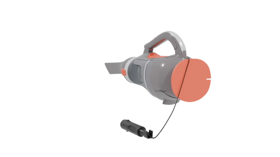 Compact Gaming Headset 3D Model - Professional 3D Model Render 4