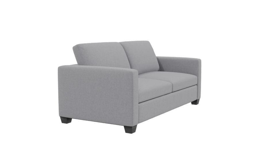 Modern Two-Seat Sofa 3D Model - Professional 3D Model Render 9
