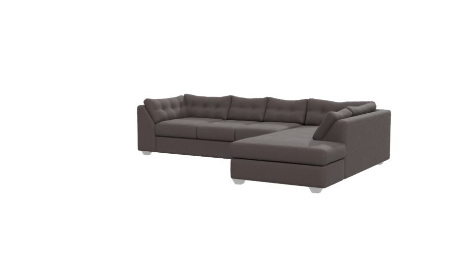 Stylish Modern Sectional Sofa 3D - Professional 3D Model Render 12
