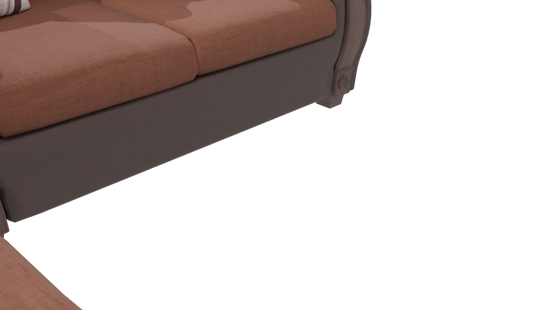 Elegant Sofa Set 3D Model - Professional 3D Model Render 6