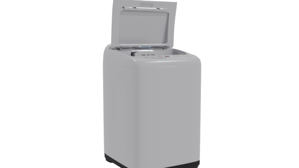 Modern Household Washing Machine 3D - Professional 3D Model Render 10