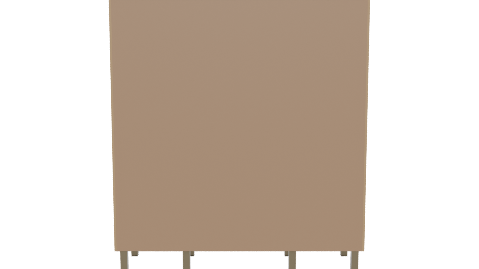 Stylish Kitchen Cabinet 3D Model - Professional 3D Model Render 5