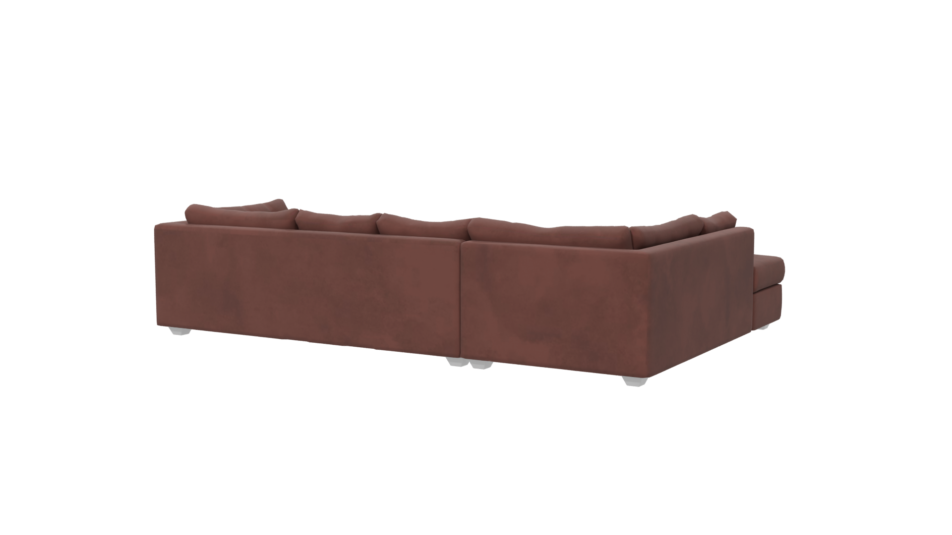 Stylish L-Shaped Sofa 3D - Professional 3D Model Render 6