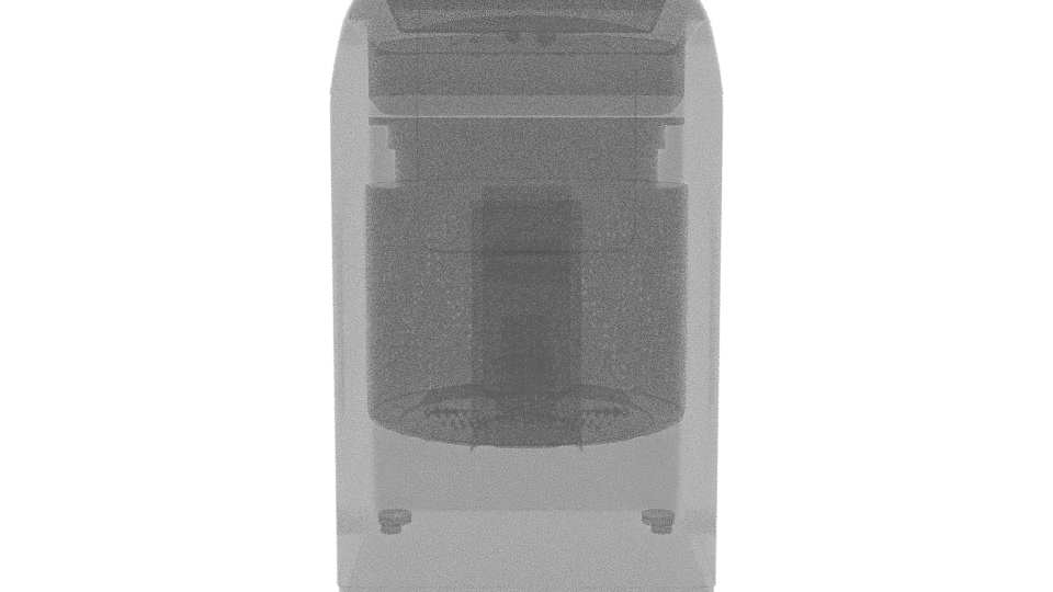 Compact Top-Loading Washing Machine 3D - Professional 3D Model Render 5