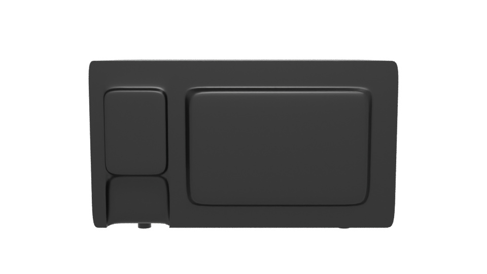 Sleek Kitchen Microwave Model - Professional 3D Model Render 5