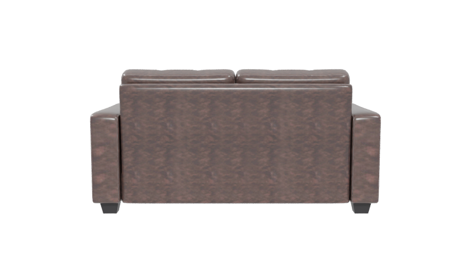 Stylish Modern Leather Sofa - Professional 3D Model Render 5