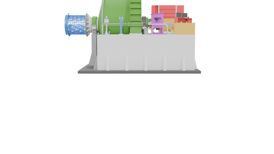 Industrial Machinery 3D Model - Professional 3D Model Render 5