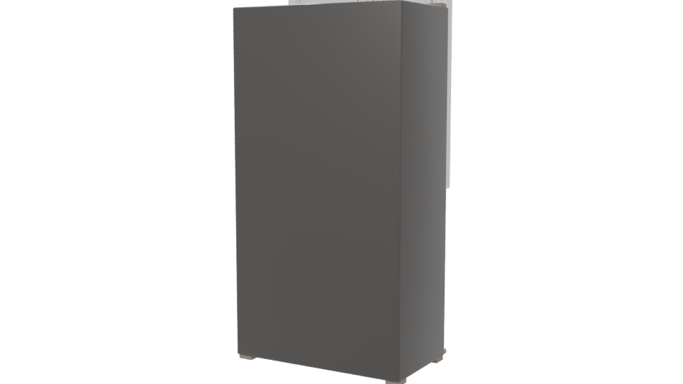 Sleek Modern Refrigerator 3D - Professional 3D Model Render 6