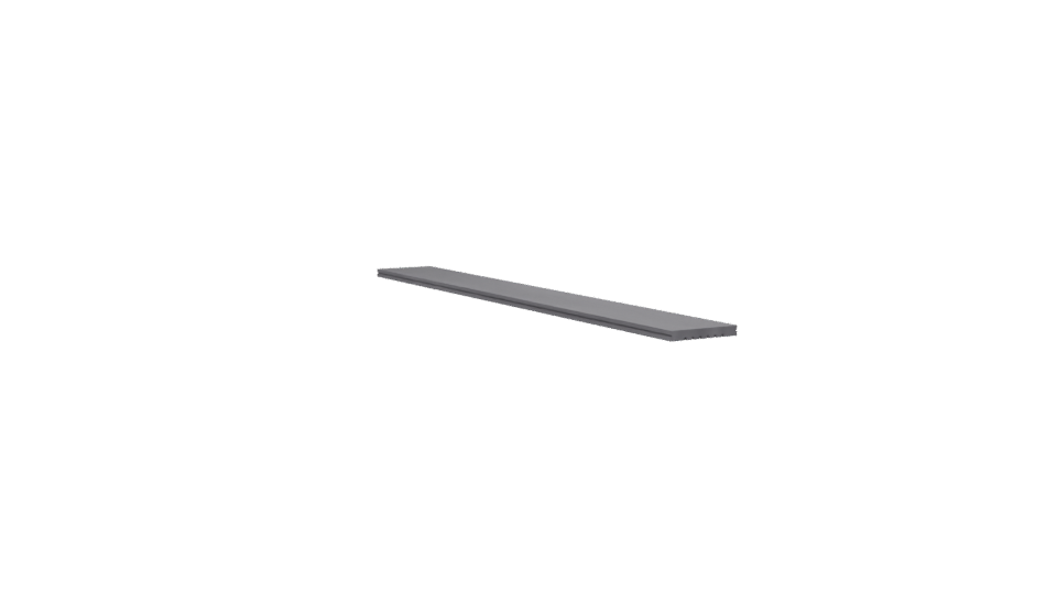 Minimalist Black Shelf 3D Model - Professional 3D Model Render 13