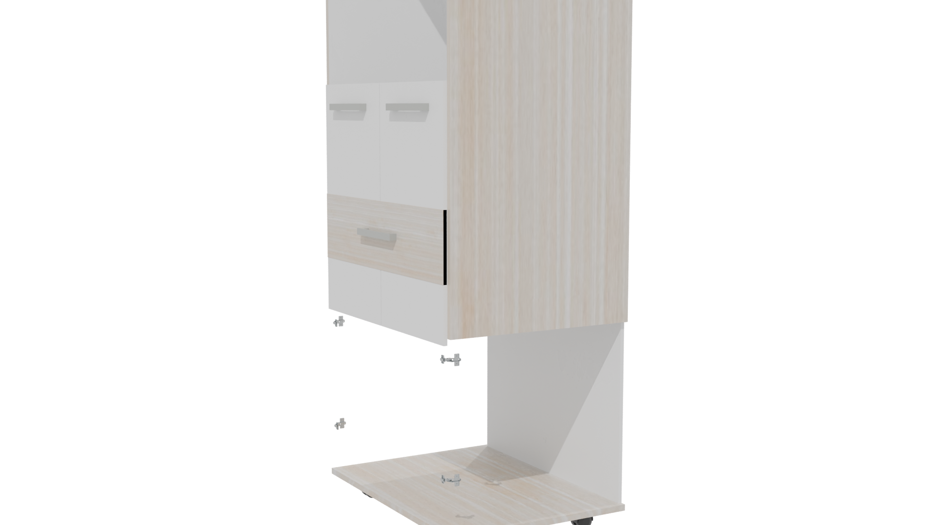 Stylish Minimalist Cabinet 3D - Professional 3D Model Render 13