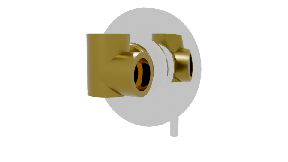 Sleek Modern Faucet 3D Model - Professional 3D Model Render 6